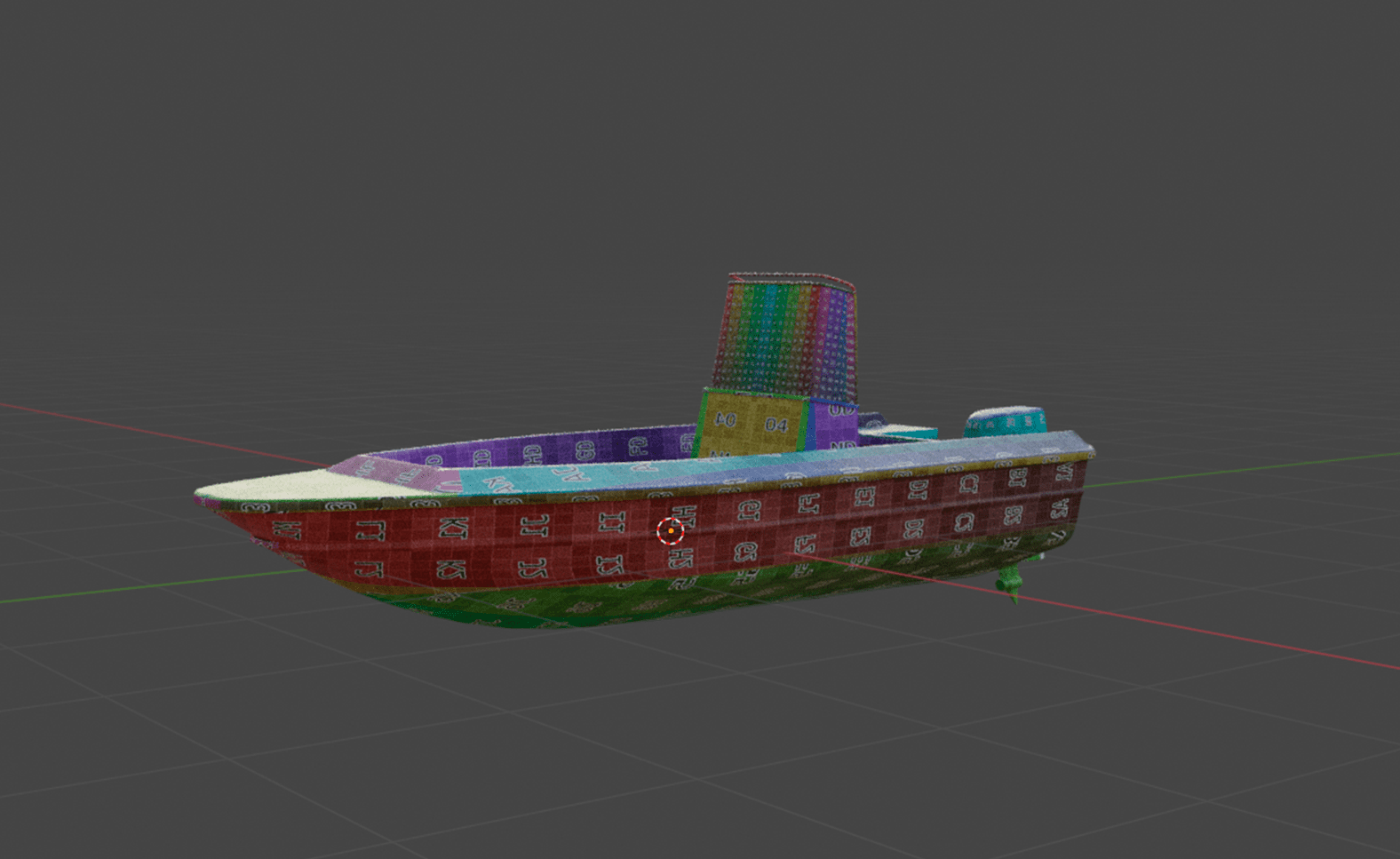 3D boat